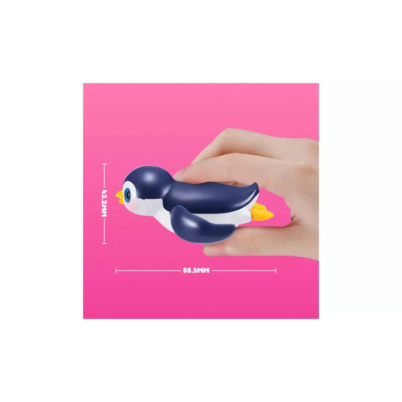 Zuru Pets Alive Penguin Interactive Animal Toy for Kids, Pretend Pet Play with Fun Movement & Sounds Age- 3 Years & Above