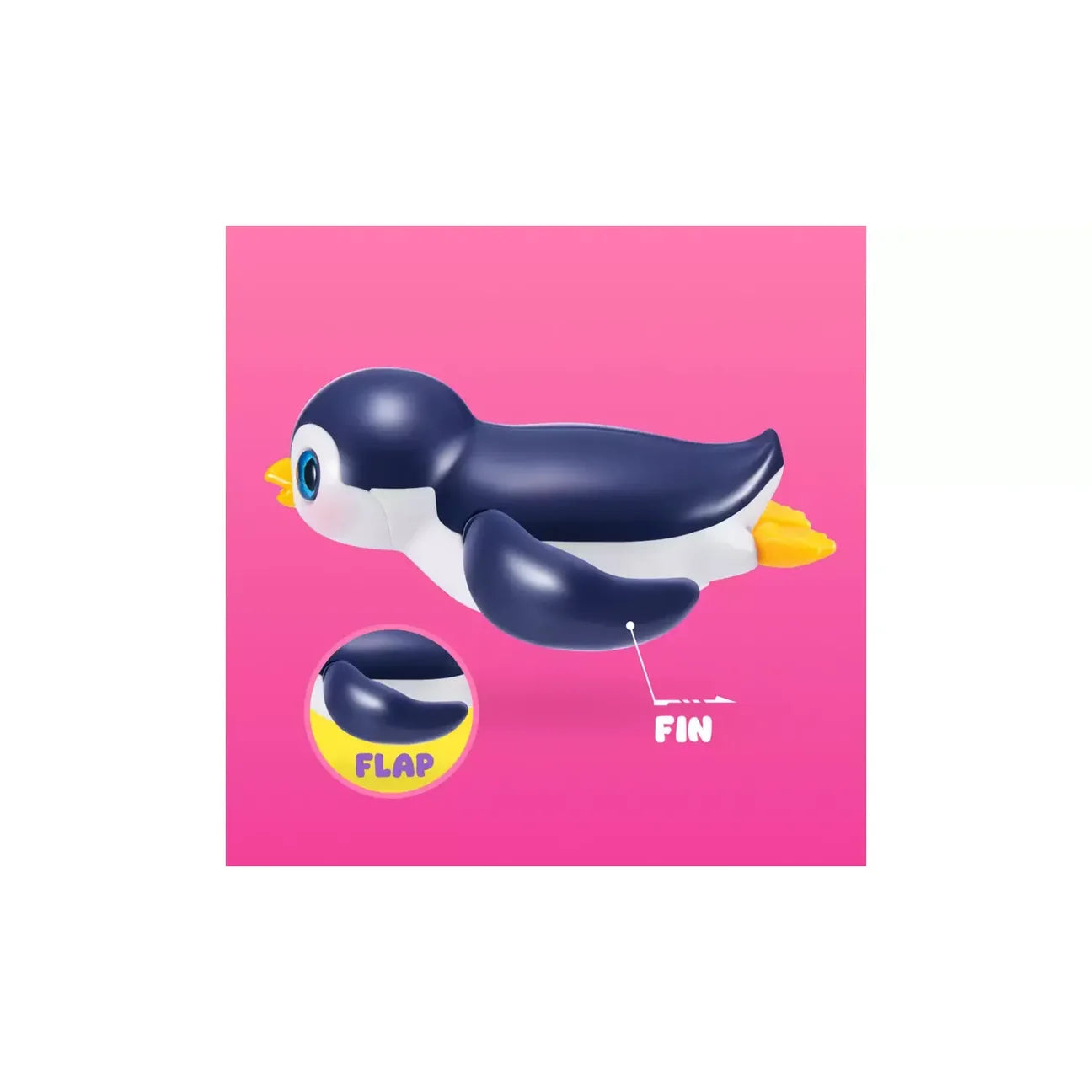 Zuru Pets Alive Penguin Interactive Animal Toy for Kids, Pretend Pet Play with Fun Movement & Sounds Age- 3 Years & Above
