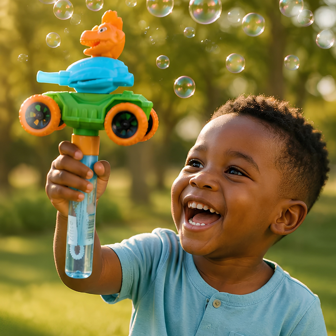 Friction Dino Car Bubble Wand LKT030452 Age- 3 Years & Above