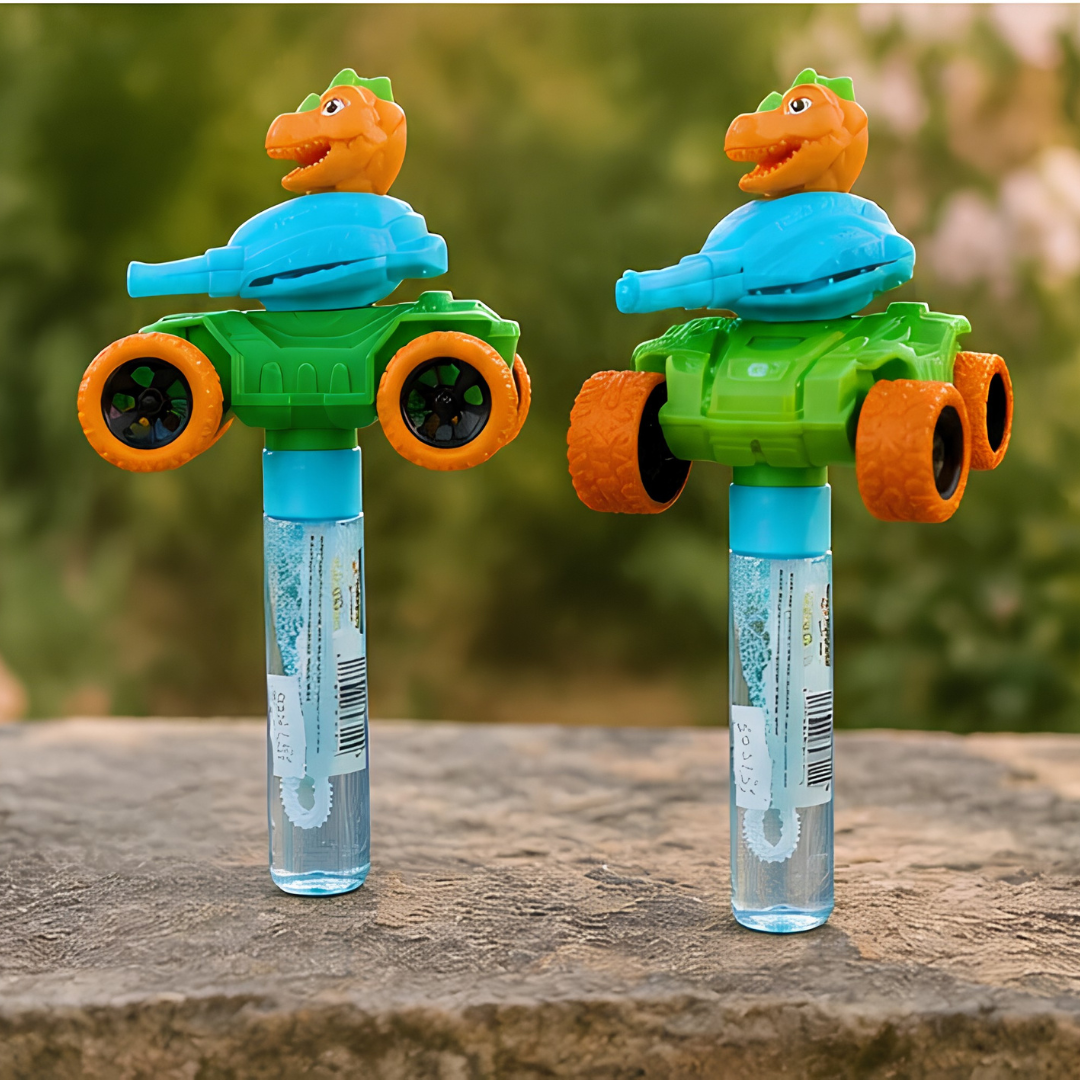 Friction Dino Car Bubble Wand LKT030452 Age- 3 Years & Above