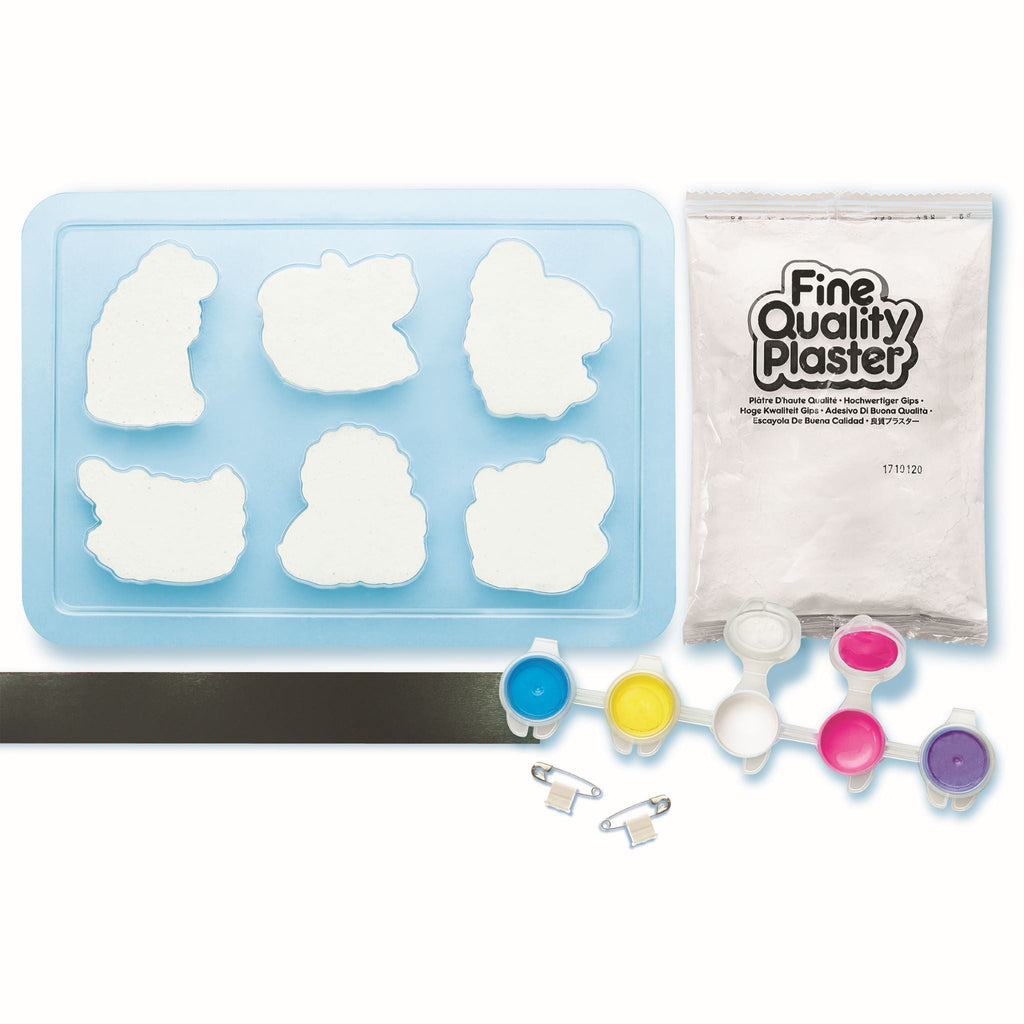 4M Mould & Paint Zoo Animal Multicolor Age-5 Years & Above