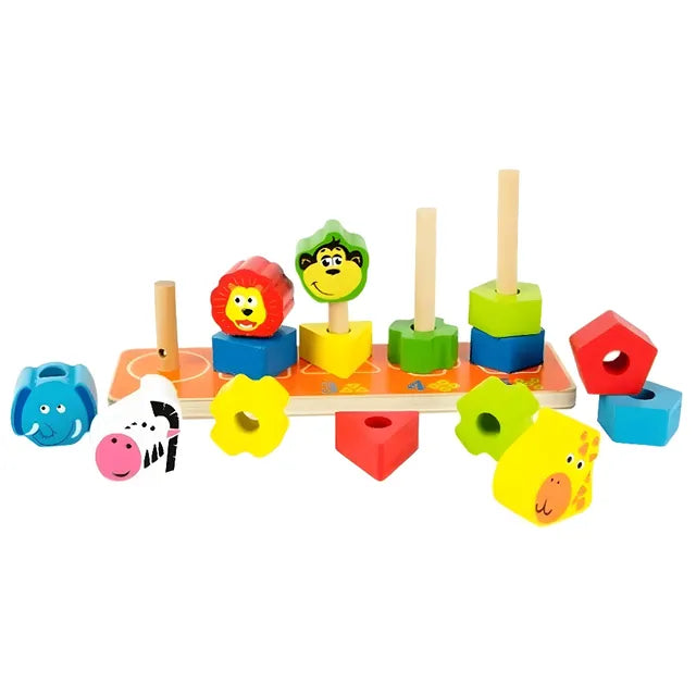 Acool Toys Animal Counting Stacker AC7665 Age- 18 Months & Above