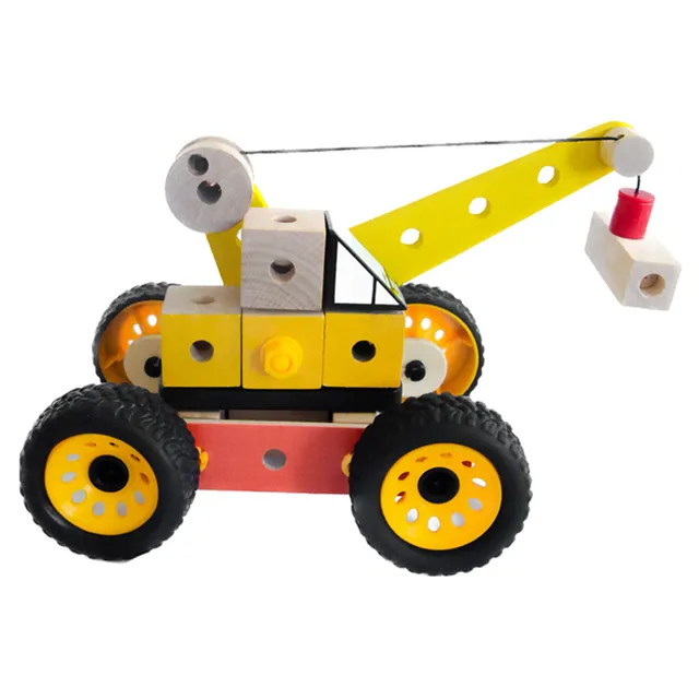Acool Toys Assembly Crane Multicolor Age- 3 Years & Above