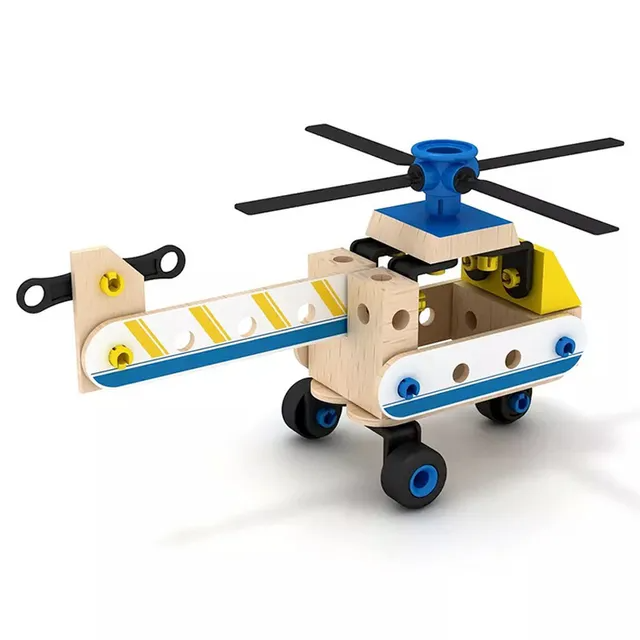 Acool Toys Assembly Helicopter Multicolor Age- 3 Years & Above