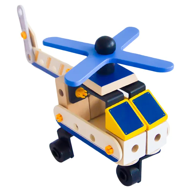 Acool Toys Assembly Helicopter Multicolor Age- 3 Years & Above