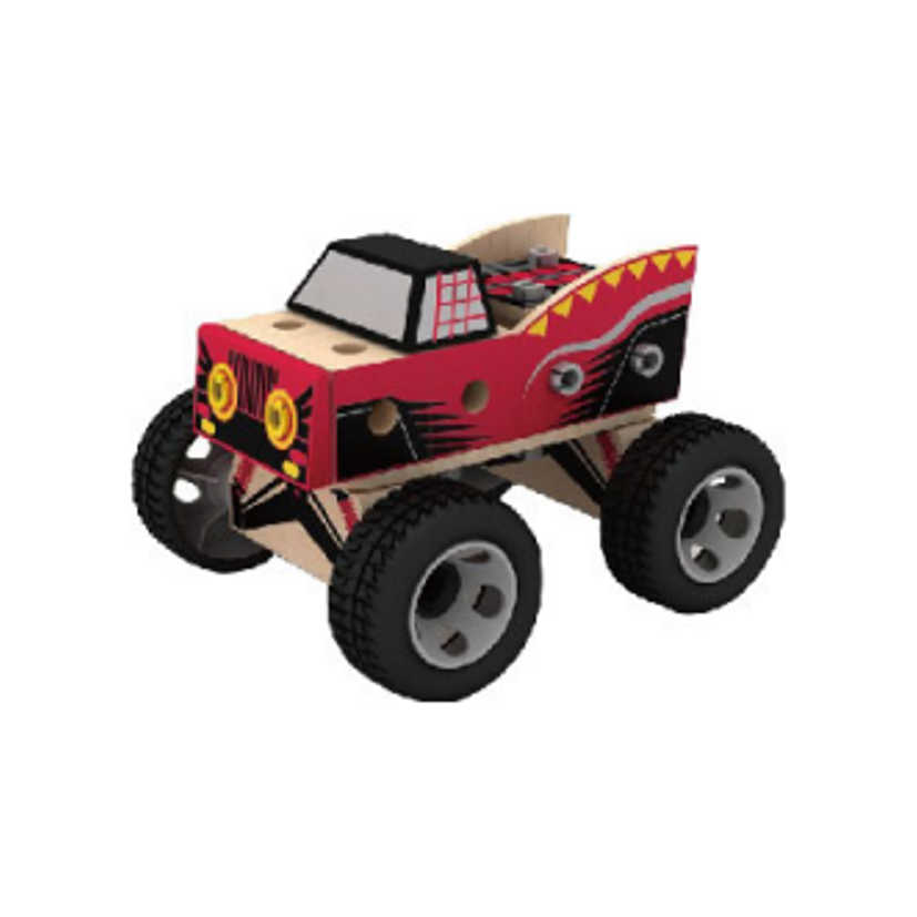 Acool Toys Assembly Monster Trucks Multicolor Age- 3 Years & Above