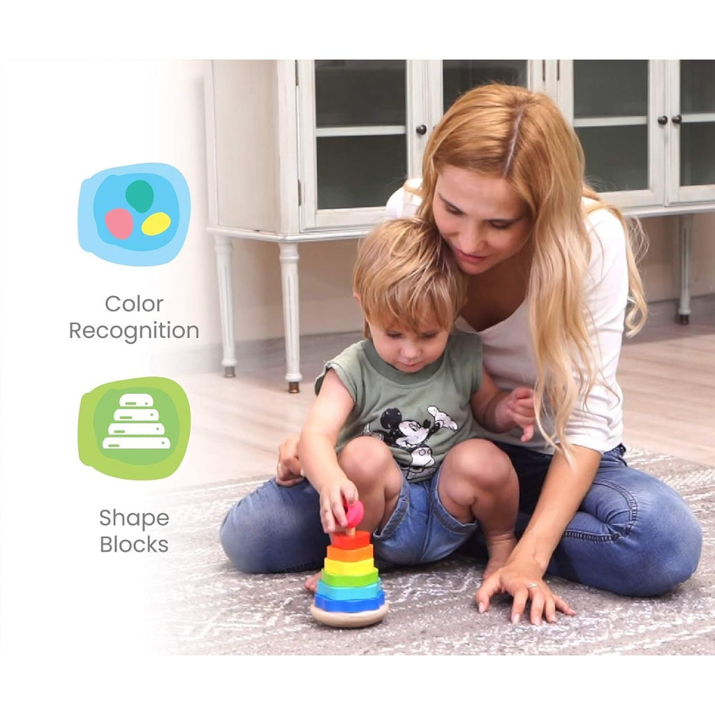 Acool Toys Multifunctional Kids Shape Stacker Multicolor AC6683 Age- 18 Months & Above