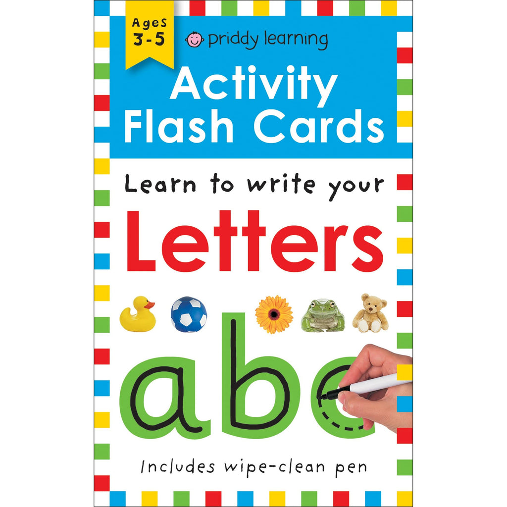 Activity Flash Cards Letters