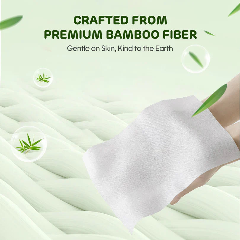 Aiwibi 100% Eco-friendly Bamboo Wet Wipes (80 x 24Pcs)