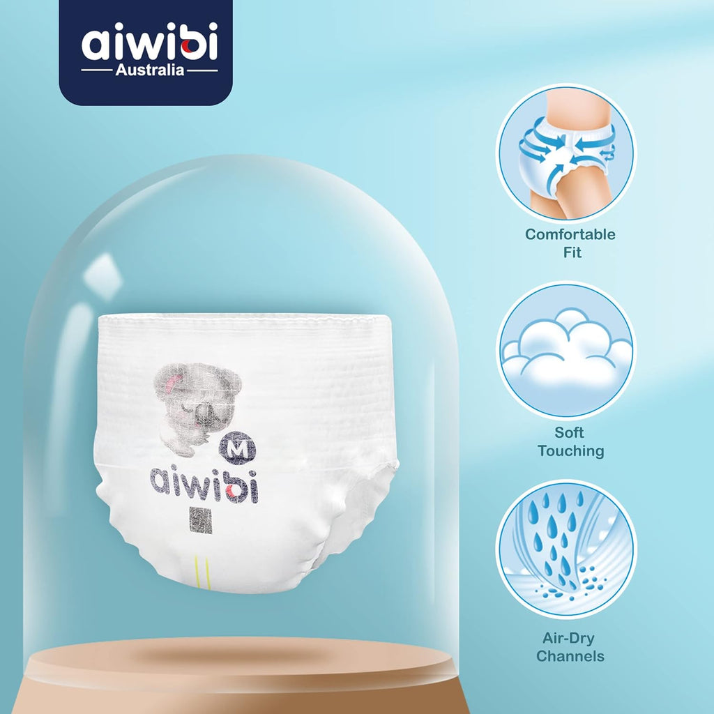Aiwibi Baby Pull Up Diaper Pants Extra Large Pack of 40 Age- 11 Months to 15 Months (Holds from 12 Kg to 17 Kg)