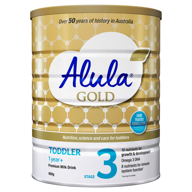 Alula Gold  Stage  3  Growing up Toddler Milk Powder 400G Age- 12 Months to 3 Years