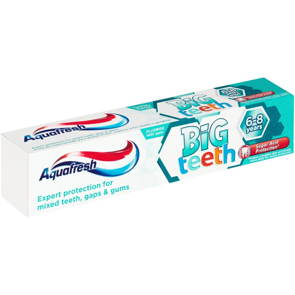Aquafresh Big Teeth Toothpaste 50Ml Acorn