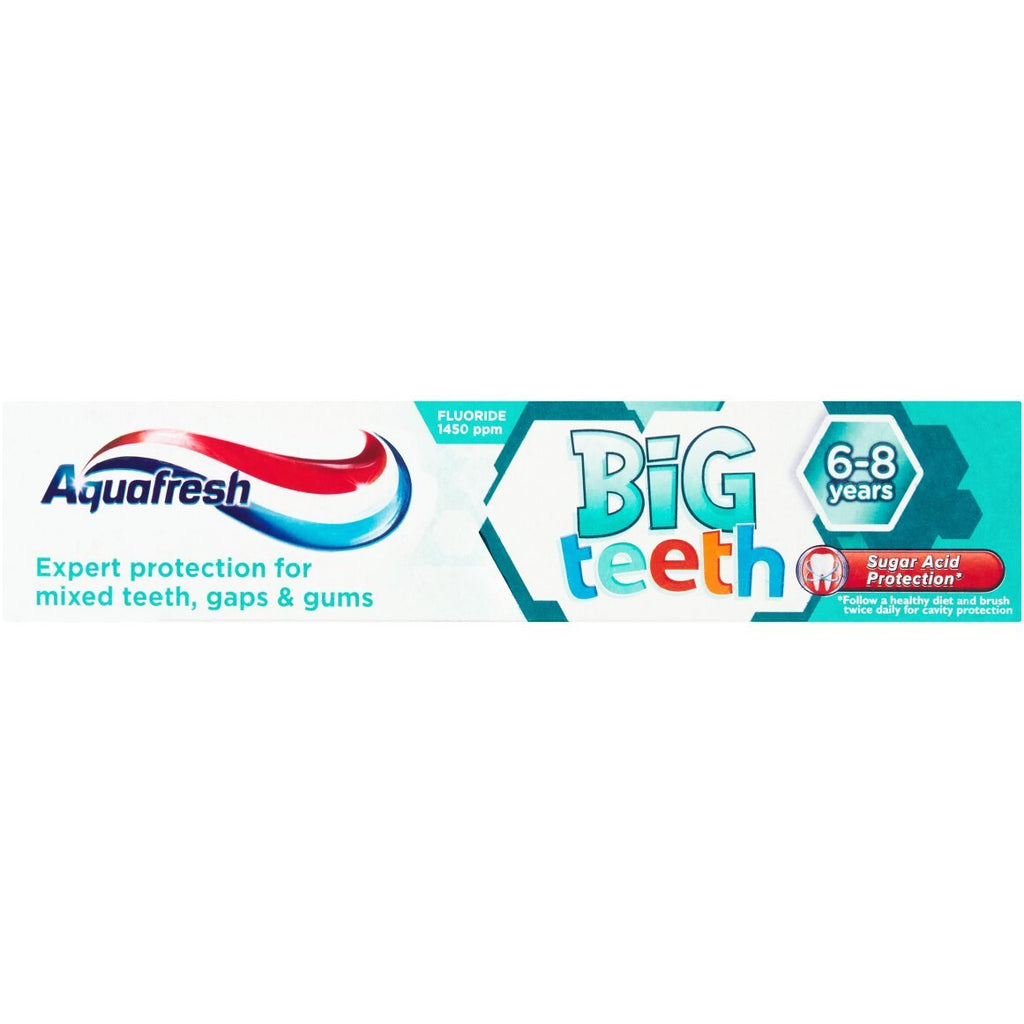 Aquafresh Big Teeth Toothpaste 50Ml Acorn