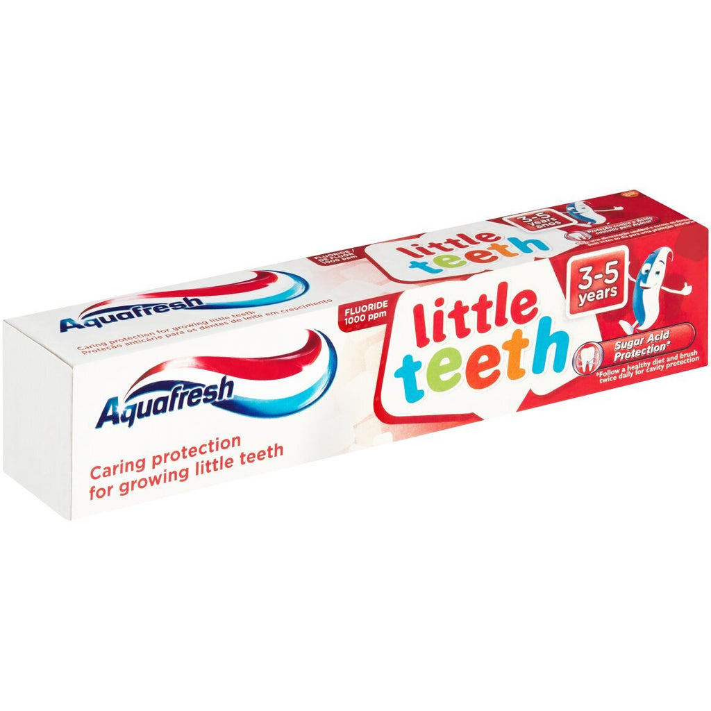 Aquafresh Little Teeth Toothpaste 50Ml Acorn