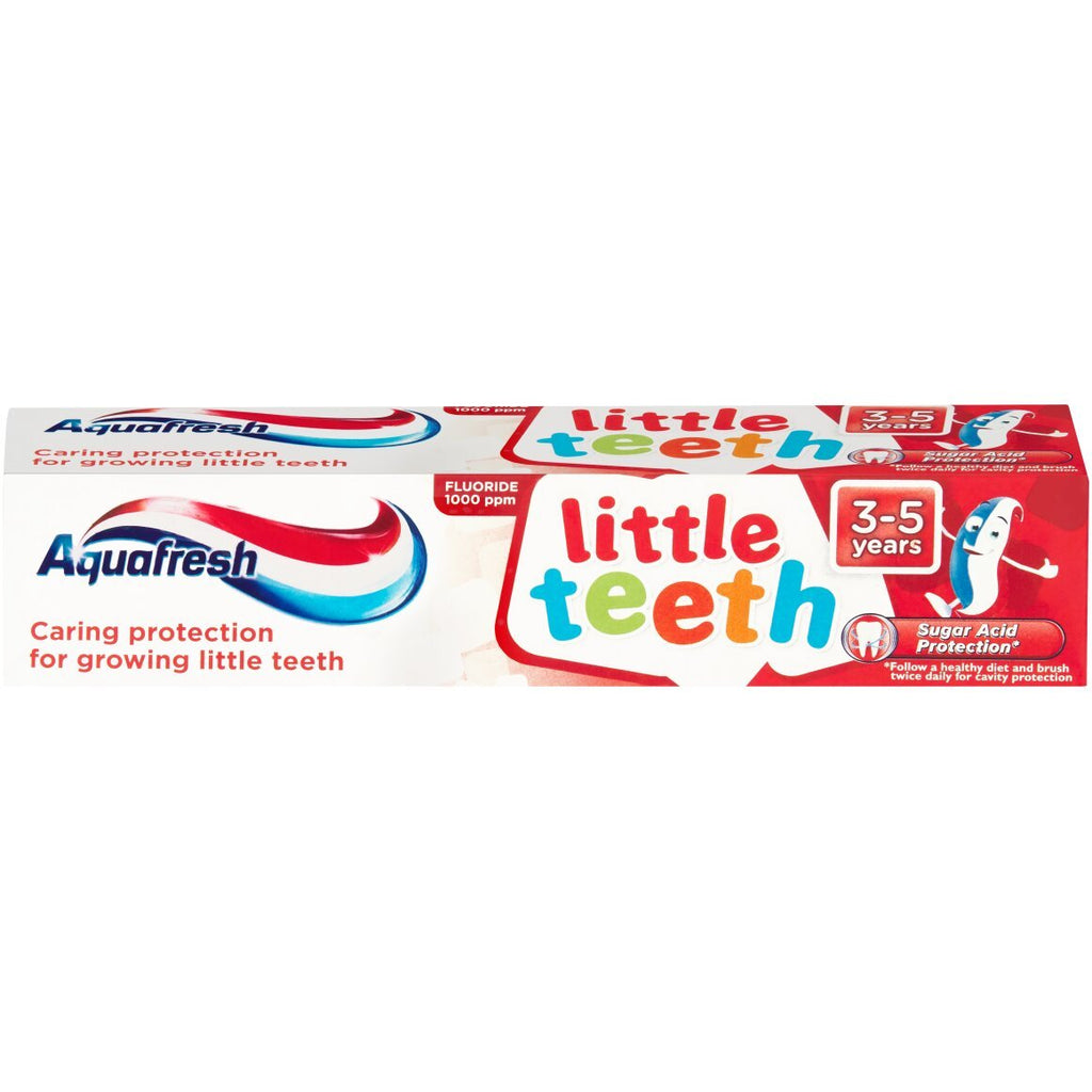 Aquafresh Little Teeth Toothpaste 50Ml Acorn