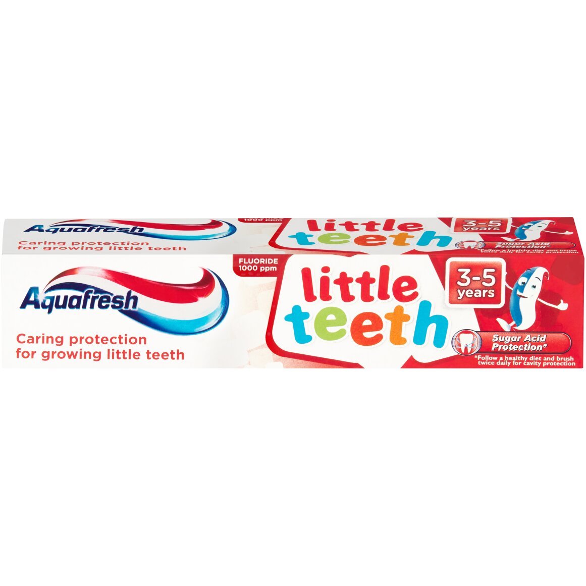 Aquafresh Little Teeth Toothpaste 50Ml Acorn – Peekaboo Baby Brands ...