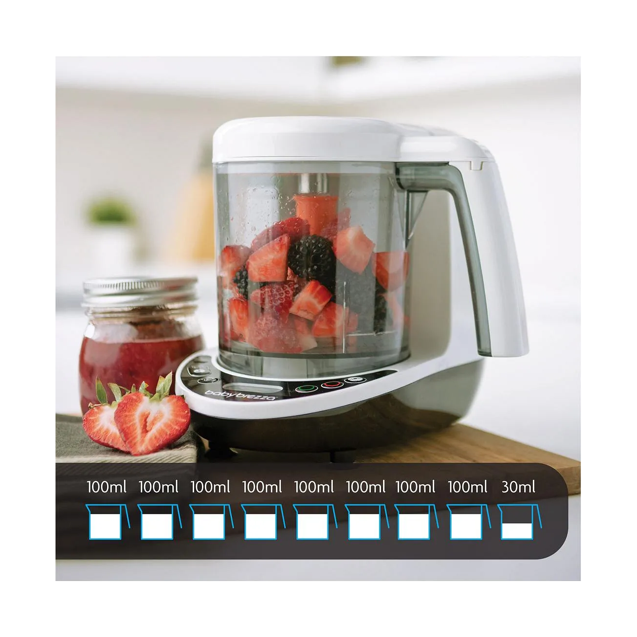 Baby Brezza Baby Brezza One Step Baby Food Maker Deluxe Age- 3 Months & Above