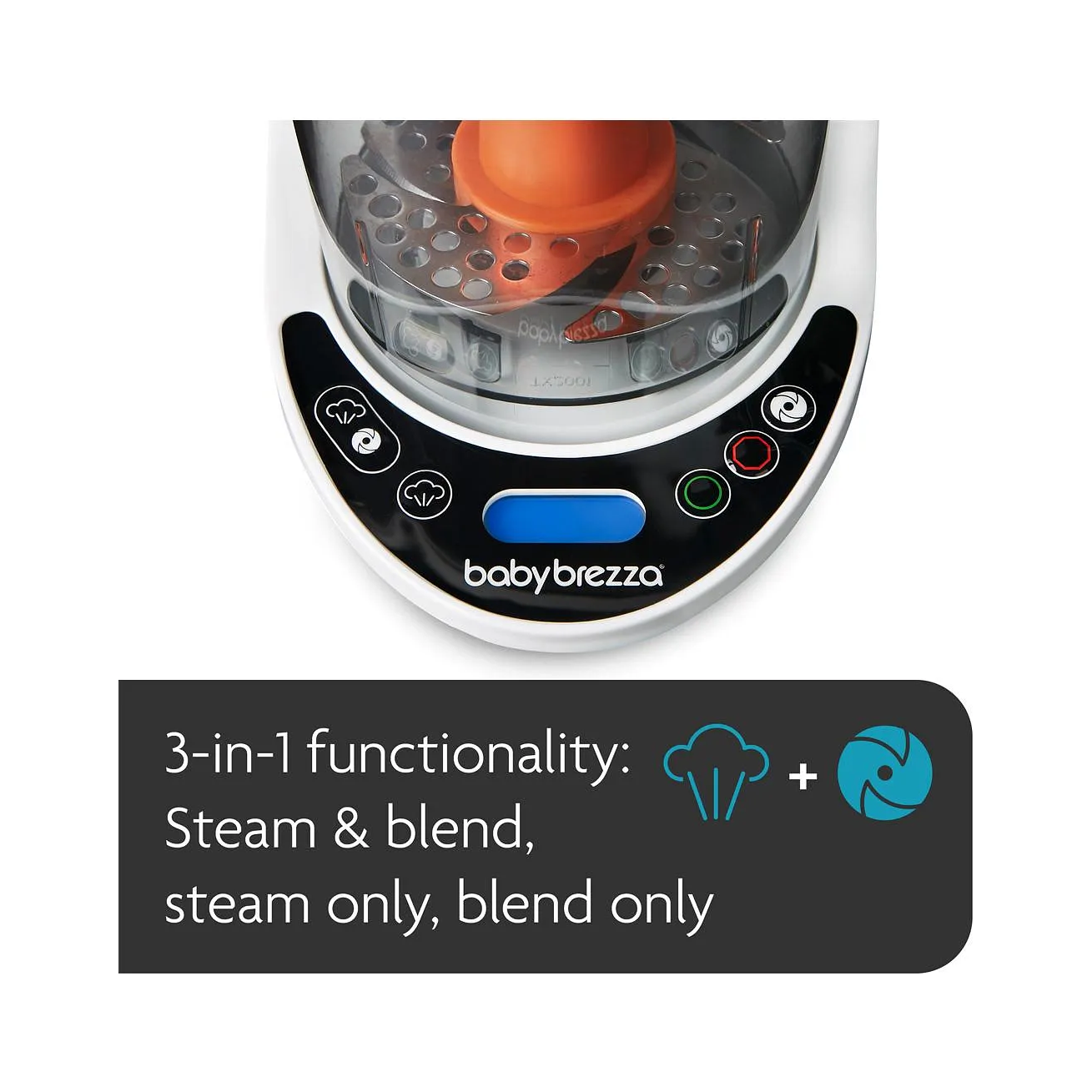 Baby Brezza Baby Brezza One Step Baby Food Maker Deluxe Age- 3 Months & Above