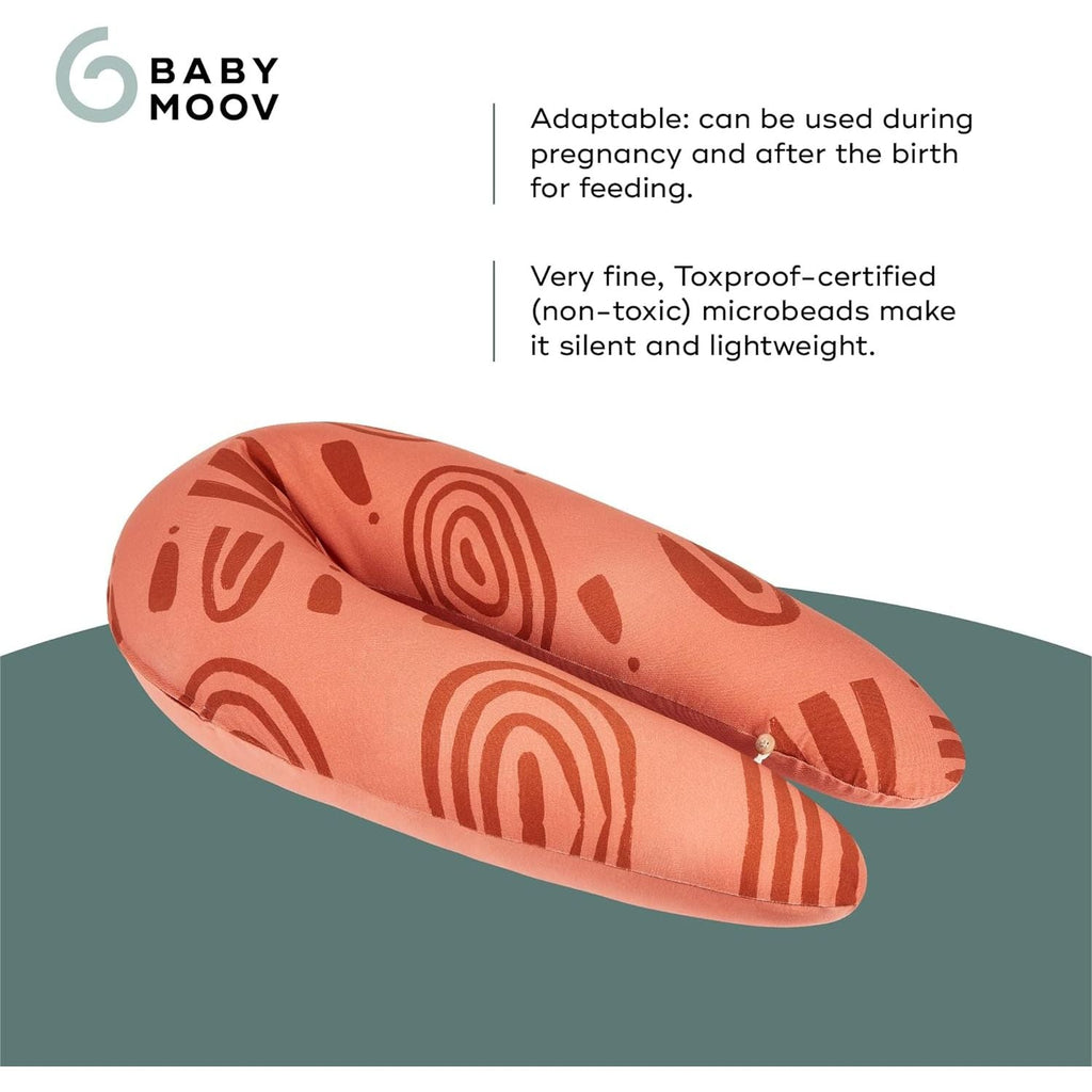 Babymoov B.Love U-Shape Pregnancy Pillow Earth Terracotta for Mumz
