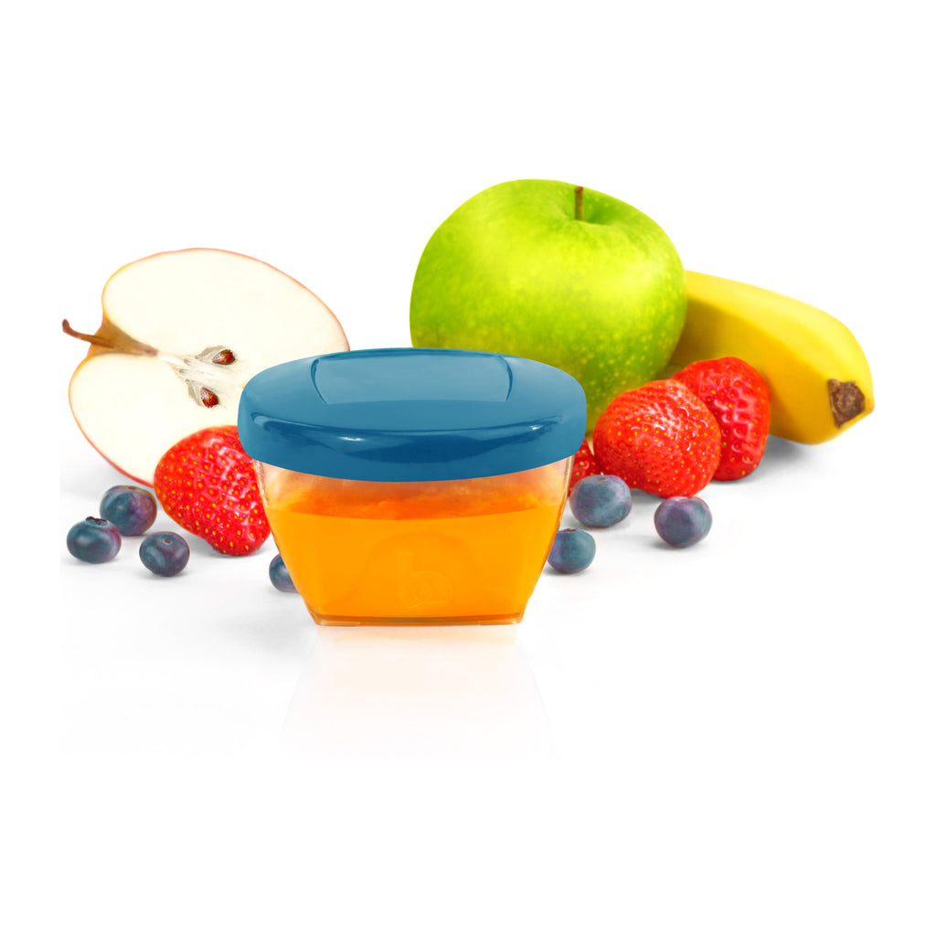 Babymoov Baby Bowls Storage Food Containers 120Ml (Set of 4) Multicolor Age-4 Months & Above