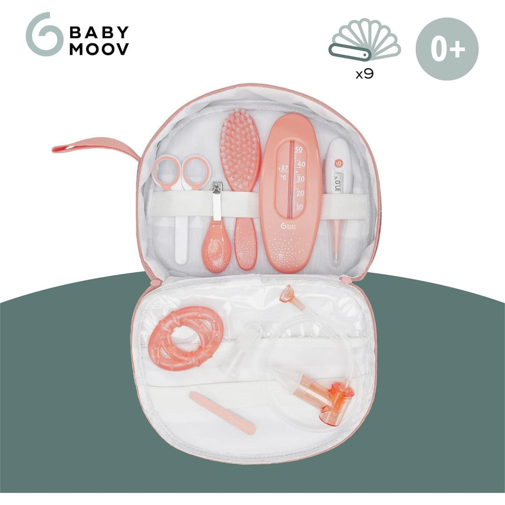 Babymoov Baby Grooming Kit Grey/Pink Age- Newborn & Above