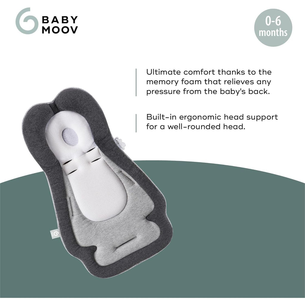 Babymoov Cosymorpho Adaptable Baby Support Classic Smokey Grey Age- Newborn to 6 Months