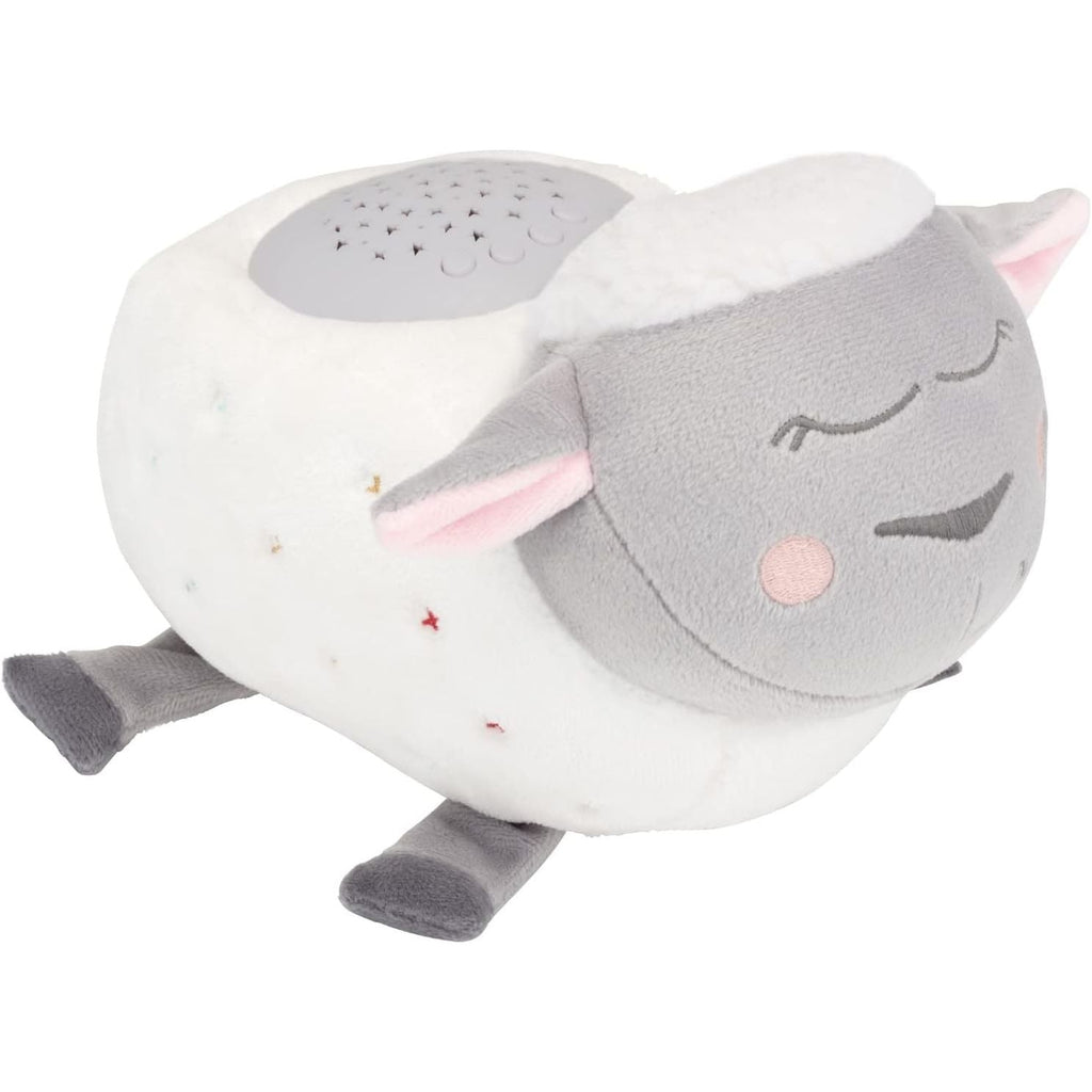 Badabulle Lulu the Lamb Musical Projection Night Light Plush Toys White Age- Newborn & Above