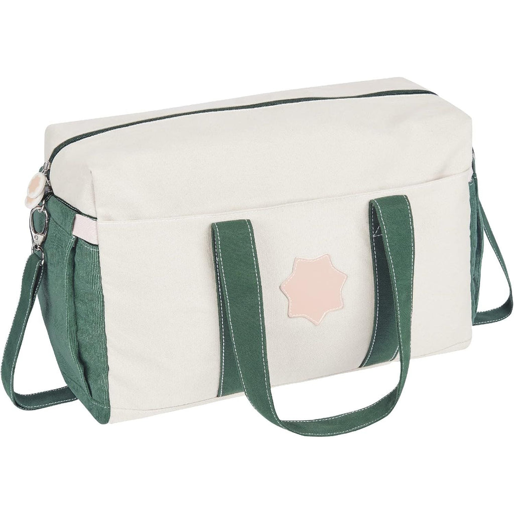 Badabulle Bowling Baby Changing Diaper Bag with Changing Mat, Pram Clips 
  Safari B043034