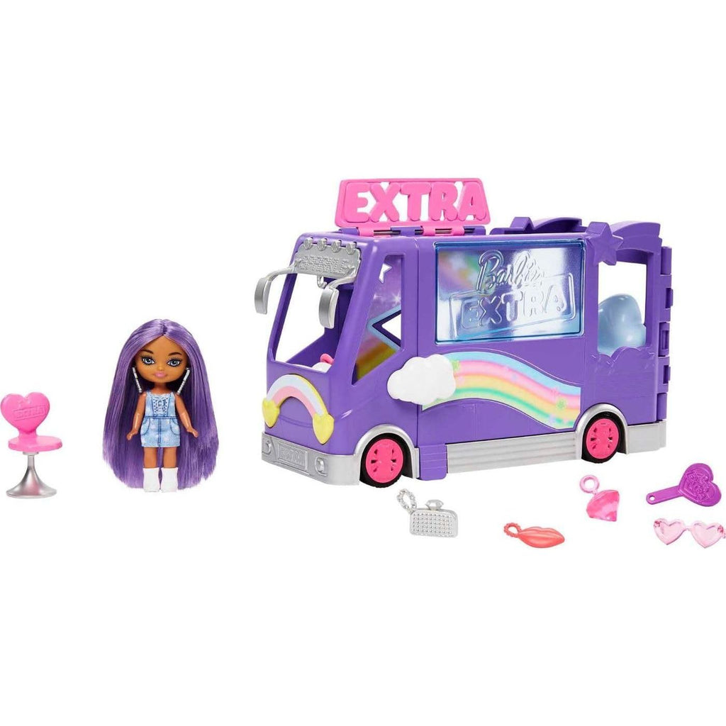 Barbie Extra Mini Mini Tour Bus Multicolor Age- 3 Years & Above