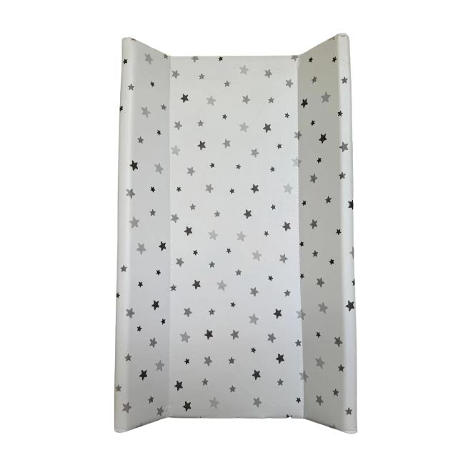 Bear Club Elegant Stars Printed Baby 3-in-1 Diaper Changing Table with Bath Tub & Organizer HY-11 Grey/White/Black Age-Newborn & Above