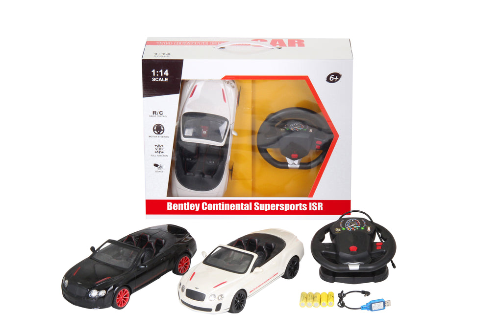 Bentley GT Supersport ISR (Convertible Version) 1:14 Authorized Remote Control + Steering Wheel Mj3657726 Age- 3 Years & Above