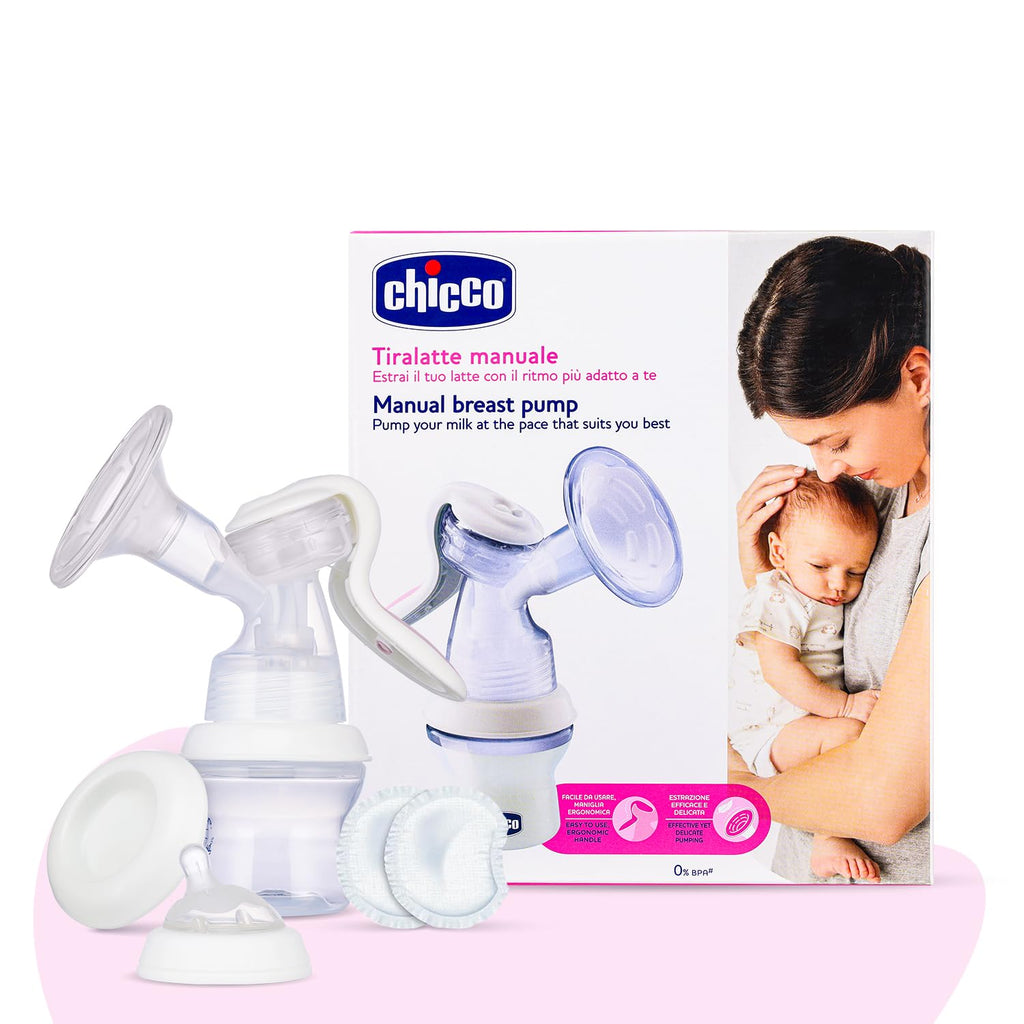 Chicco Natural Feeling Manual Breast Pump With 2 Phase Technology