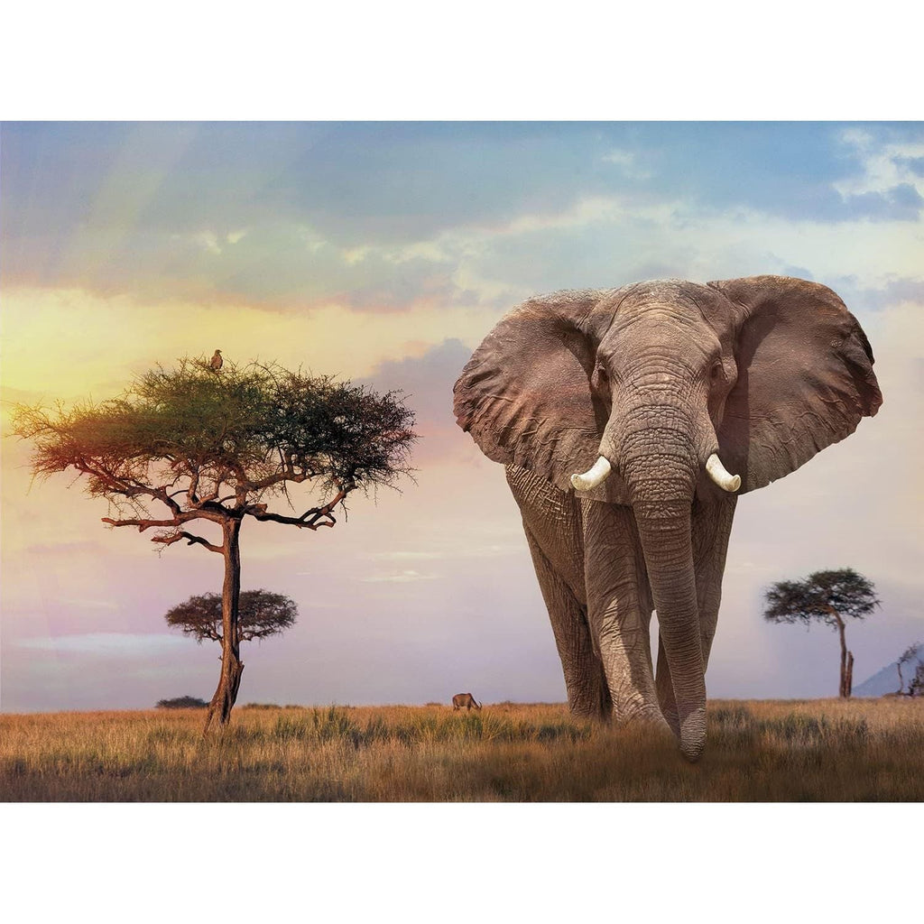 Clementoni African Sunset Jigsaw Puzzle 500 Pieces Age-8 Years & Above