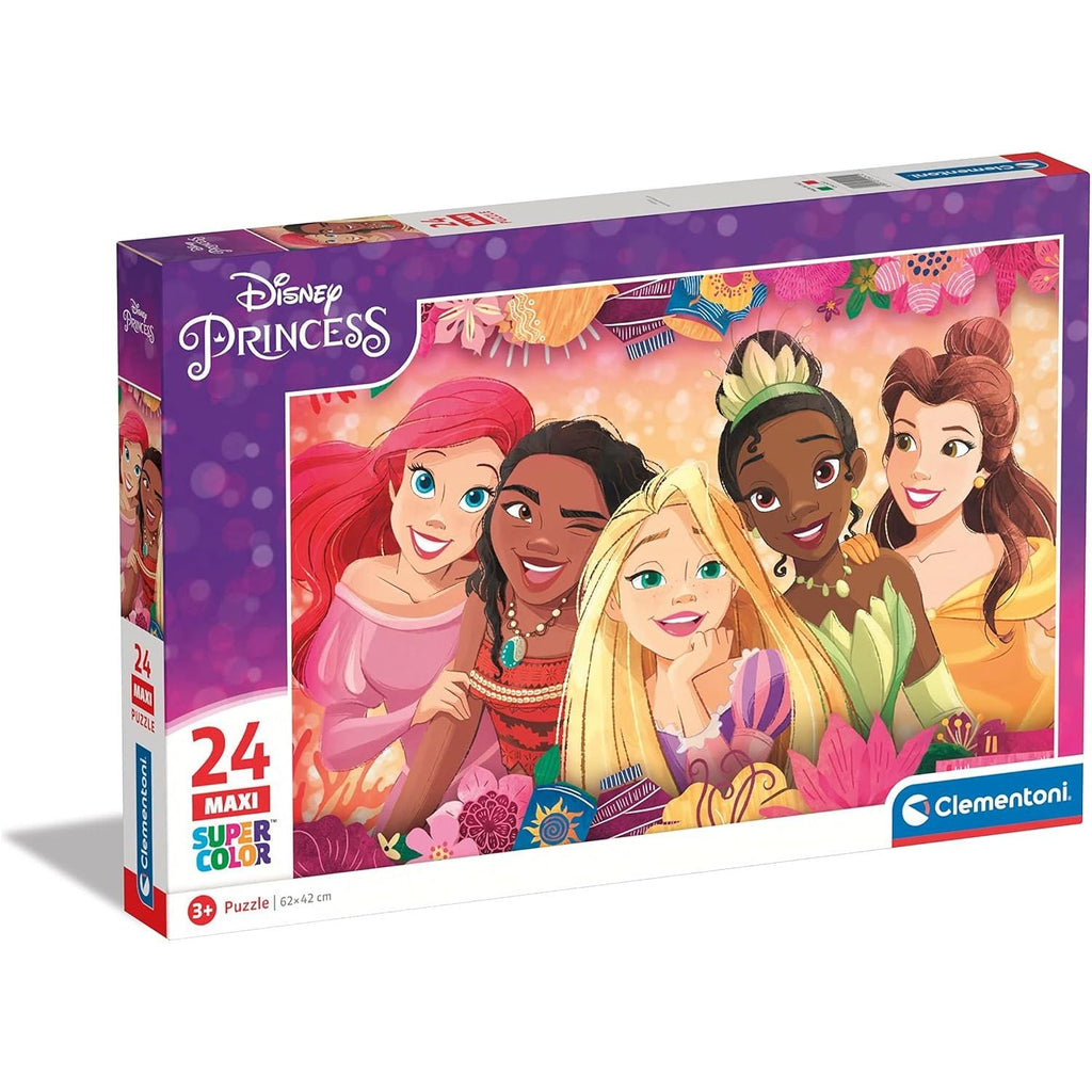 Clementoni Disney Princess Maxi Color Kids Jigsaw Puzzle 24 Pices Age- 4 Years & Above