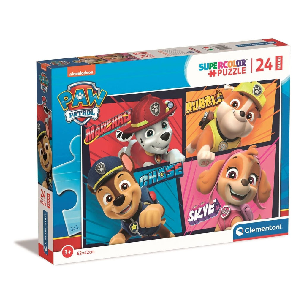 Clementoni Paw Patrol Super Maxi Color Kids Jigsaw Puzzle 24 Pices Age- 4 Years & Above