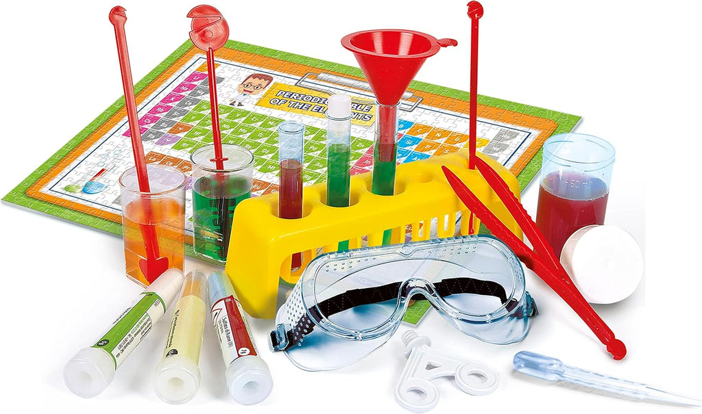 Clementoni Science My First Chemistry Set with Jigsaw Puzzle Age- 8 Years & Above