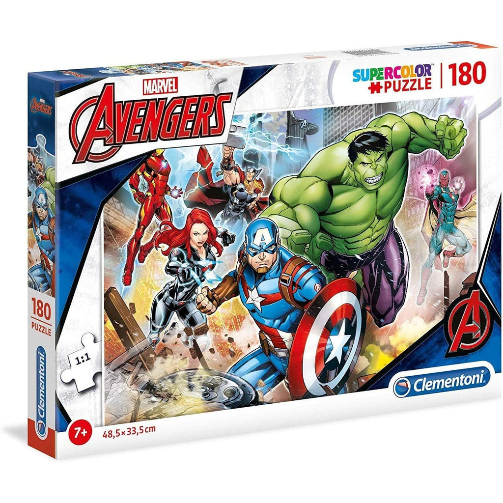 Clementoni Supercolor Avengers 180 Pieces Age- 7 Years & Above