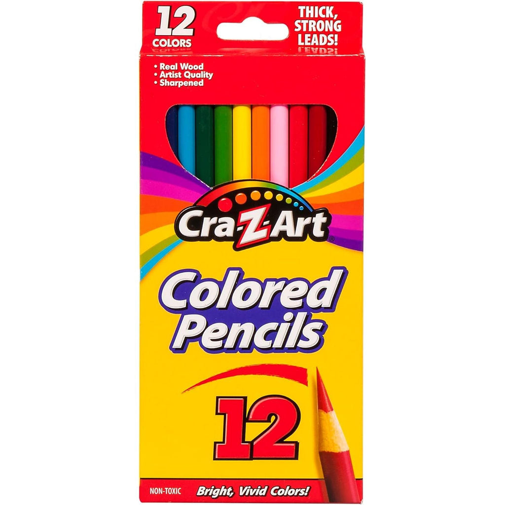 Cra-Z-Art 12 Coloured pencils Multicolor Age- 3 Years & Above