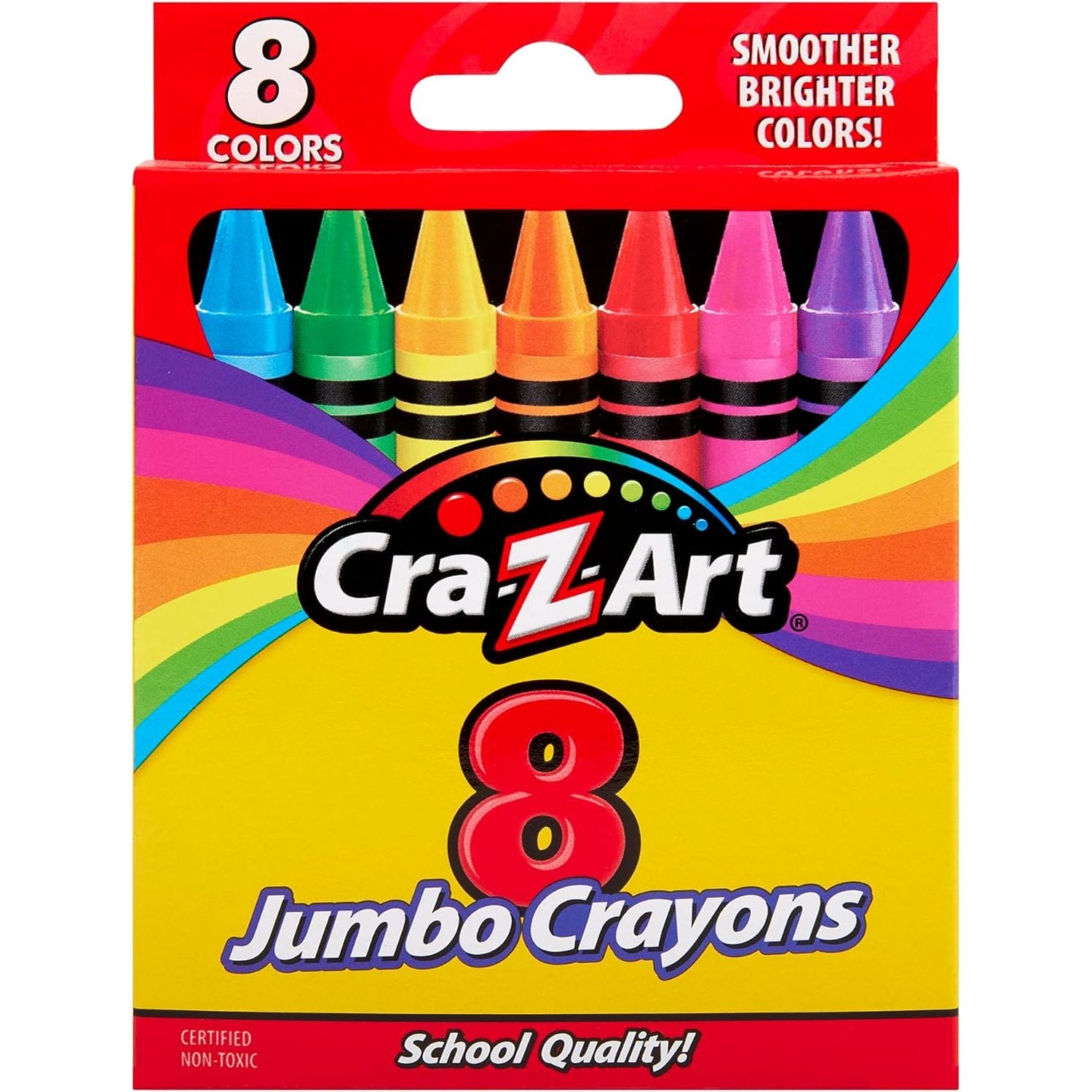 Cra-Z-Art 8 Jumbo Crayons Multicolor Age- 3 Years & Above