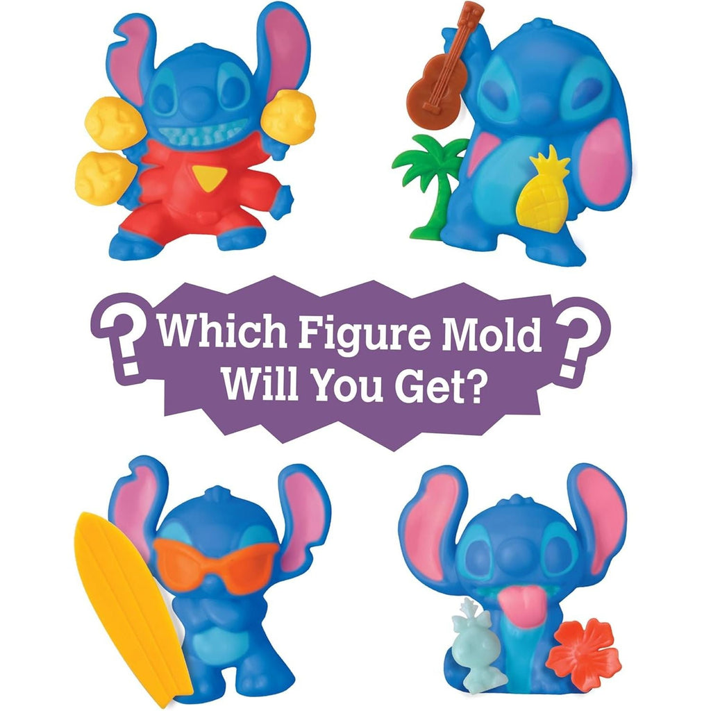 Disney Stitch World of Mini Mania Ball 3D Modelite Figure Maker Age- 4 Years & Above