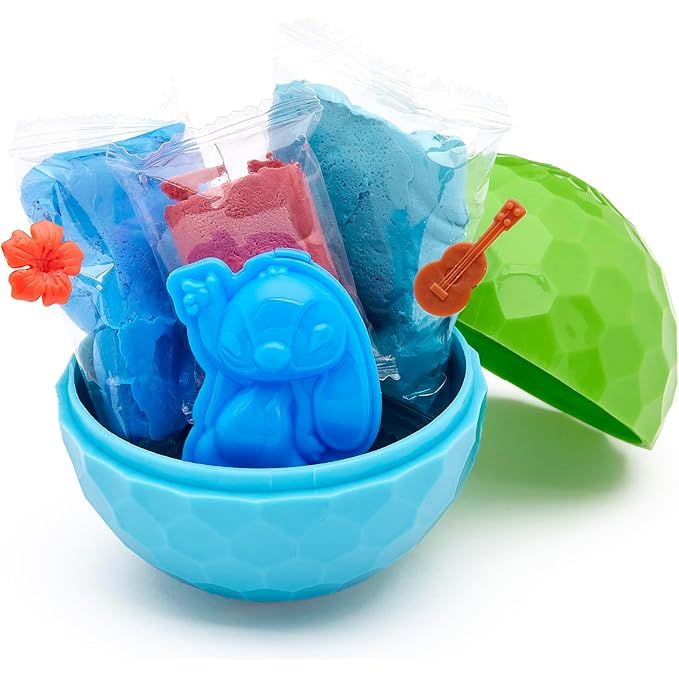 Disney Stitch World of Mini Mania Ball 3D Modelite Figure Maker Age- 4 Years & Above