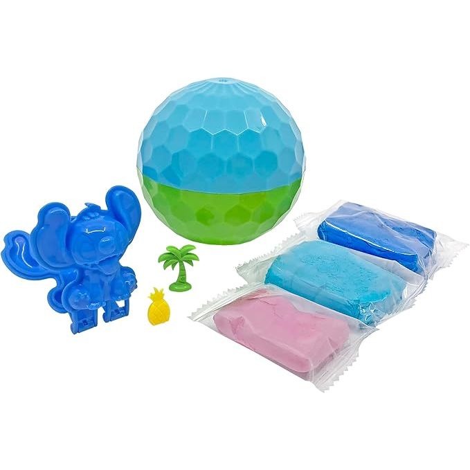 Disney Stitch World of Mini Mania Ball 3D Modelite Figure Maker Age- 4 Years & Above