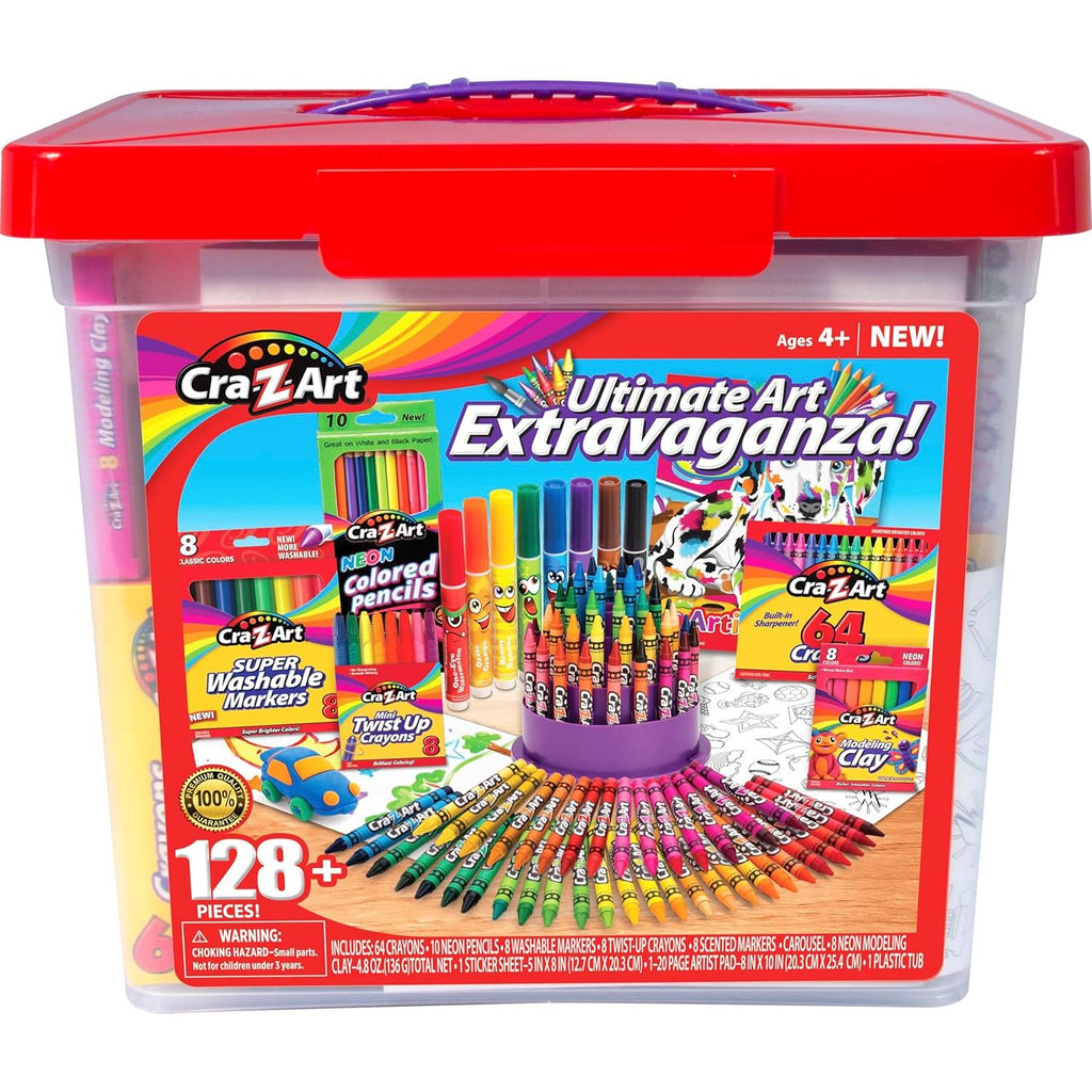 Cra-Z-Art Ultimate Art Extravaganza Tub Multicolor Age- 4 Years & Above