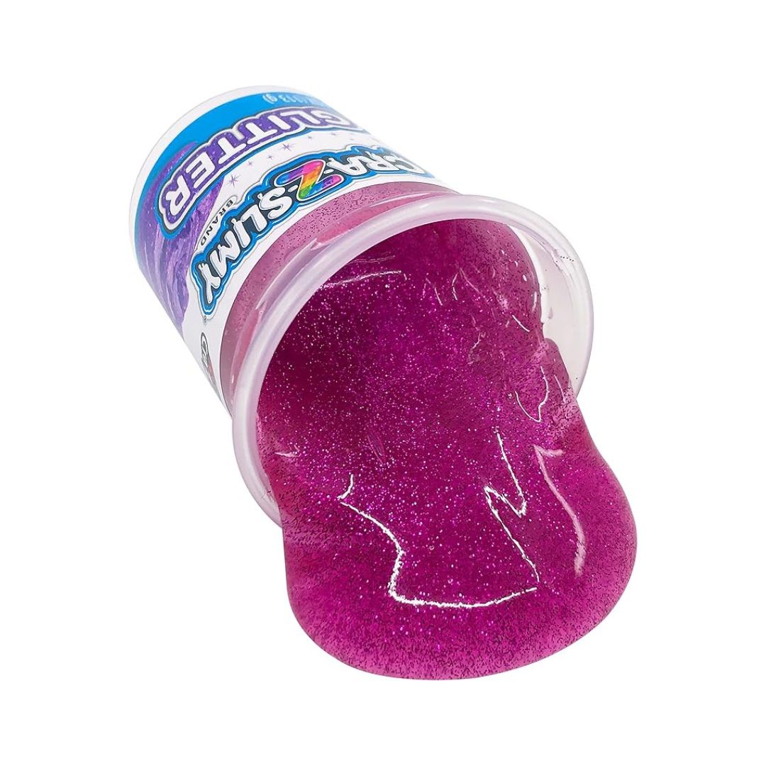 Cra-Z-Slimy Glitter Slime Pack of 4 4 oz Multicolor Age-6 Years & Above
