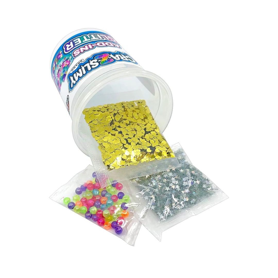Cra-Z-Slimy Glitter Slime Pack of 4 4 oz Multicolor Age-6 Years & Above