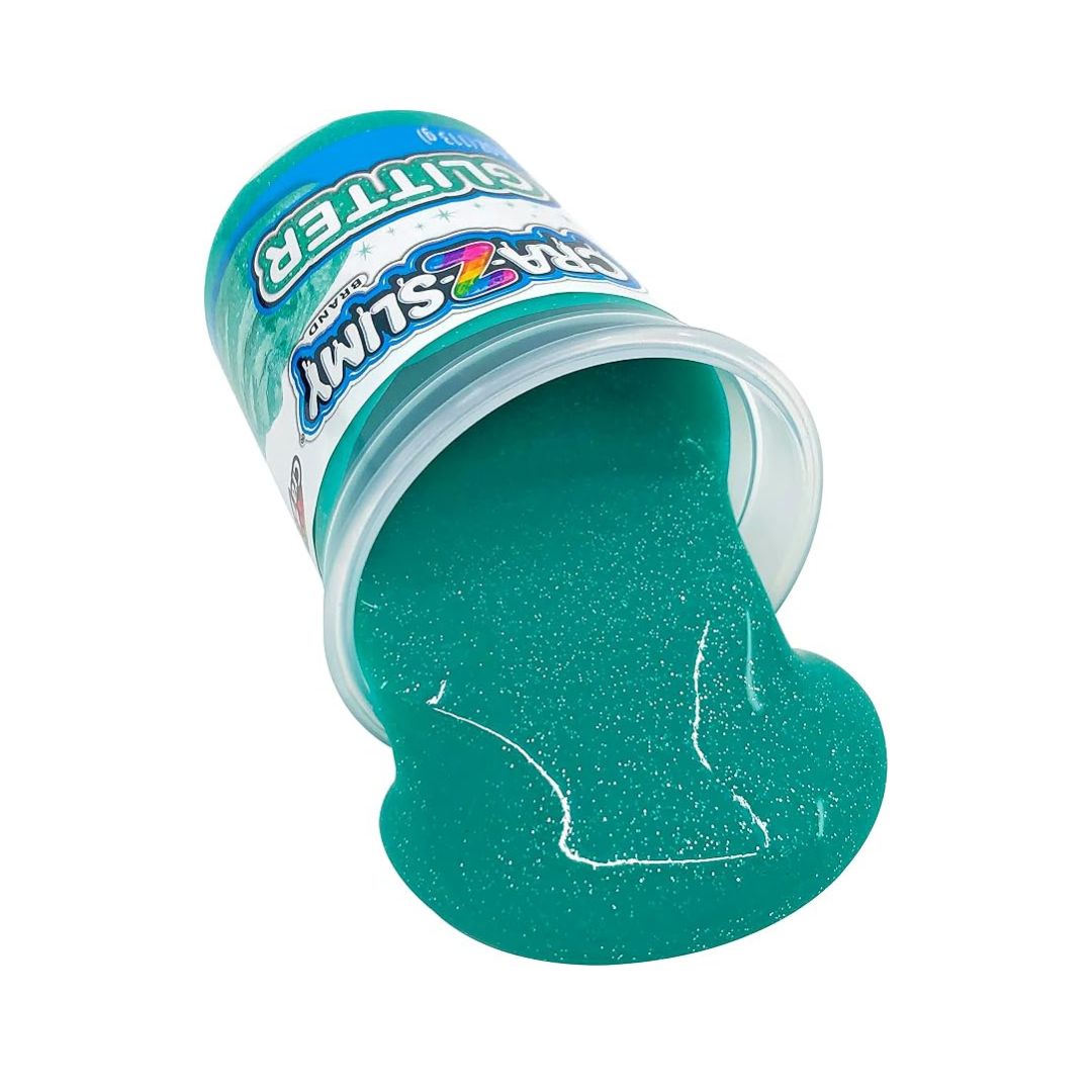 Cra-Z-Slimy Glitter Slime Pack of 4 4 oz Multicolor Age-6 Years & Above