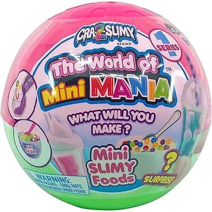 Softee Dough Cra-Z-Slimy World of Mini Mania Balls Series 1 Collectibles Age- 6 Years & Above