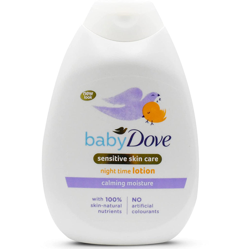 Dove Baby Night Time Calming Moisture Lotion for Sensitive Skin 400ml Age- Newborn and Above