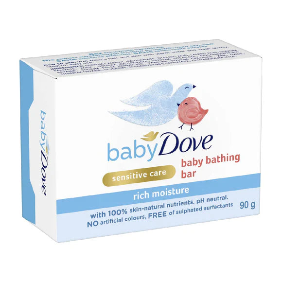 Dove Baby Rich Moisture Bar Soap 90Gm Age- Newborn & Above