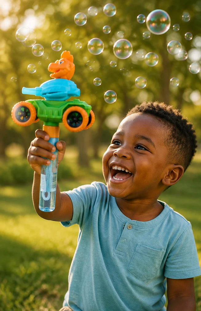 Friction Dino Car Bubble Wand LKT030452 Age- 3 Years & Above